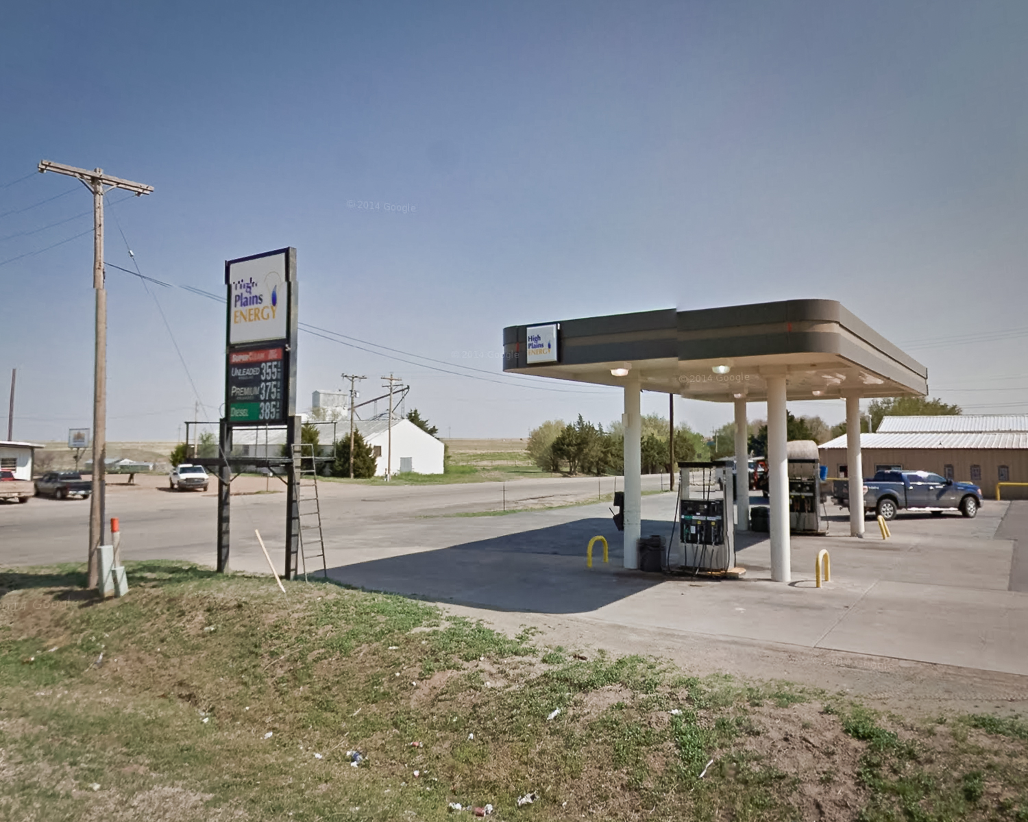 High Plains Energy Gas Station Photo Bonus Scooter Cannonball